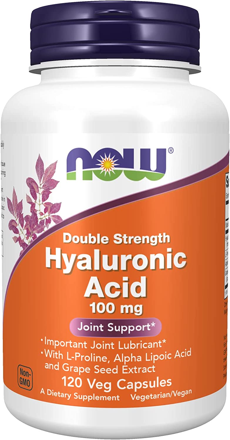 Now Hyaluronic Acid 100mg 120v-[HealthWay]