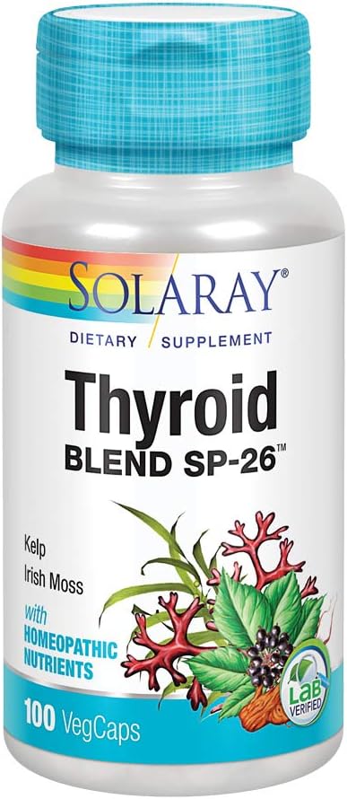 Solaray Thyroid Blend SP26 100cp-[HealthWay]