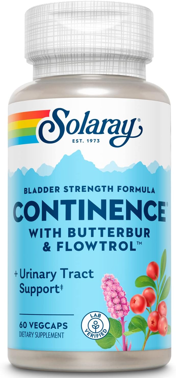 Solaray Continence w/Flowtrol 60cp-[HealthWay]