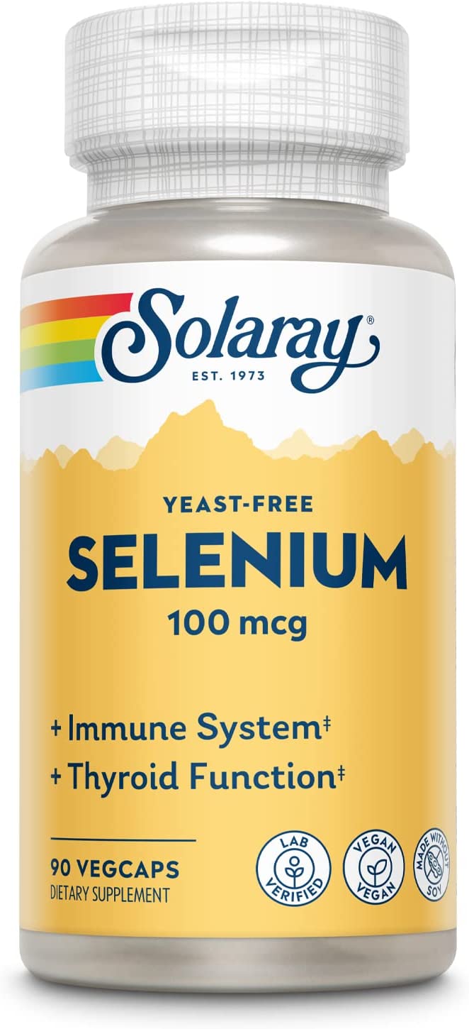 Solaray Selenium YeastFree 100mcg