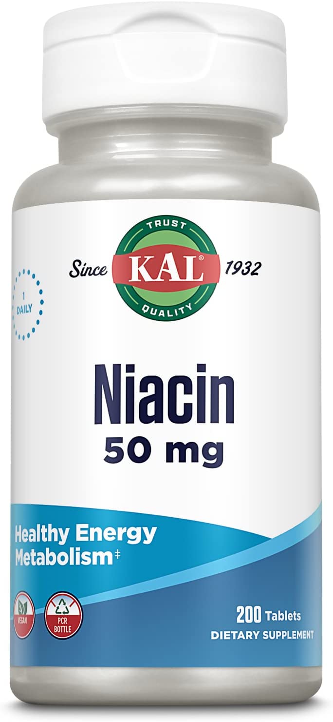 Kal Niacin 50mg 200tb-[HealthWay]