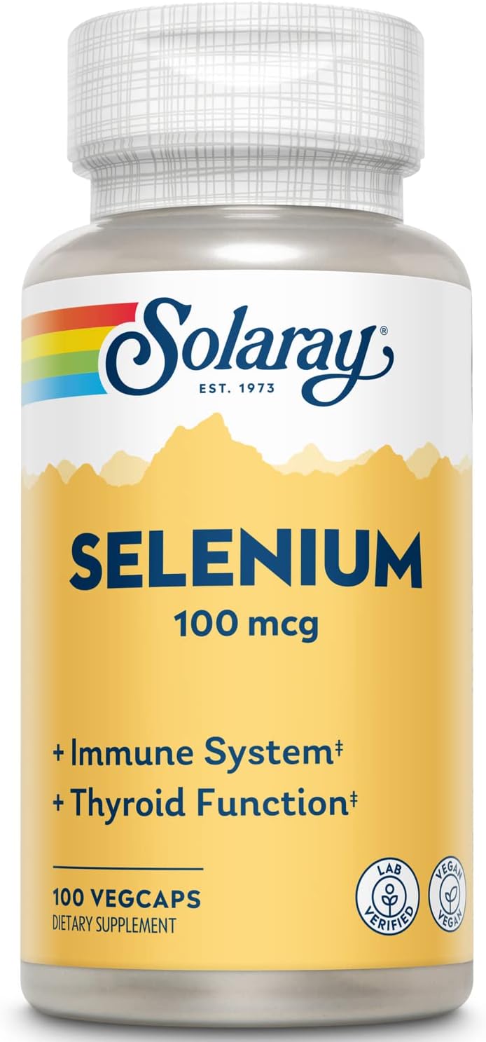 Solaray Selenium 100mcg 100cp-[HealthWay]