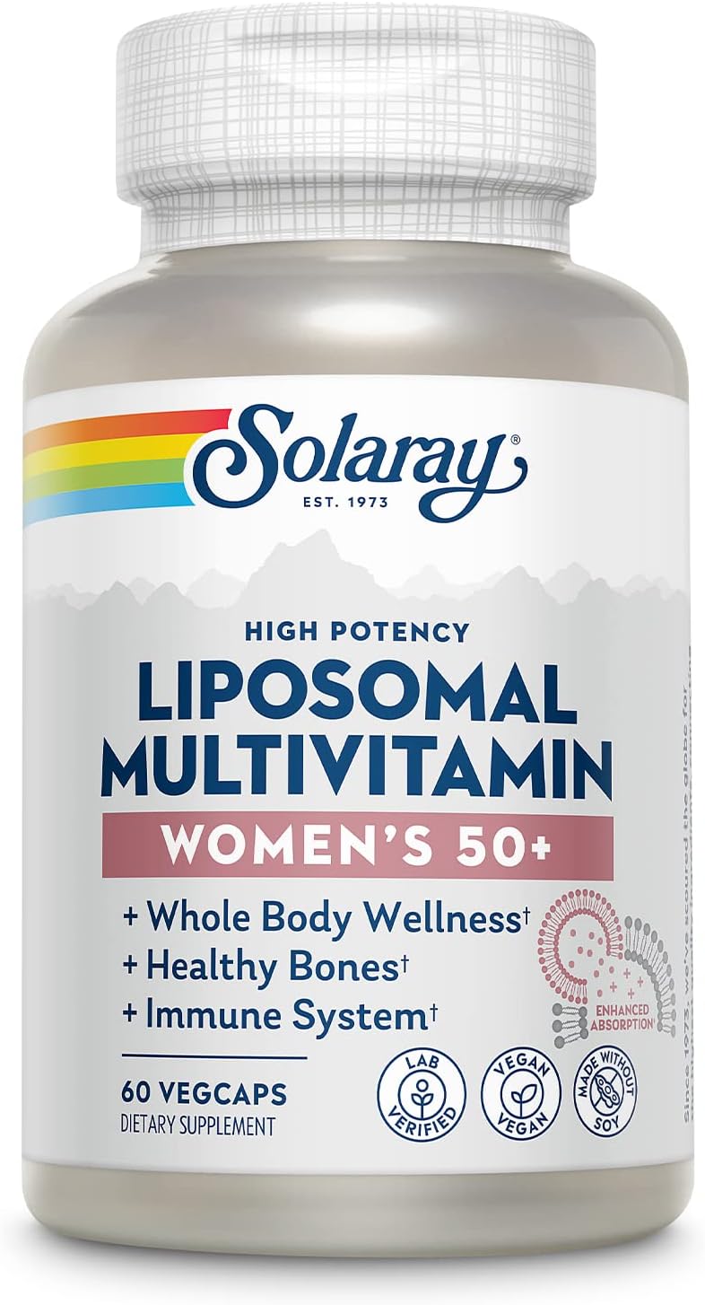 Solaray Lipo Multi Wom 50+ 60c-[HealthWay]