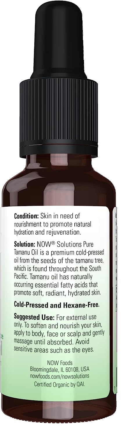 Now Tamanu Oil OG 1oz-[HealthWay]