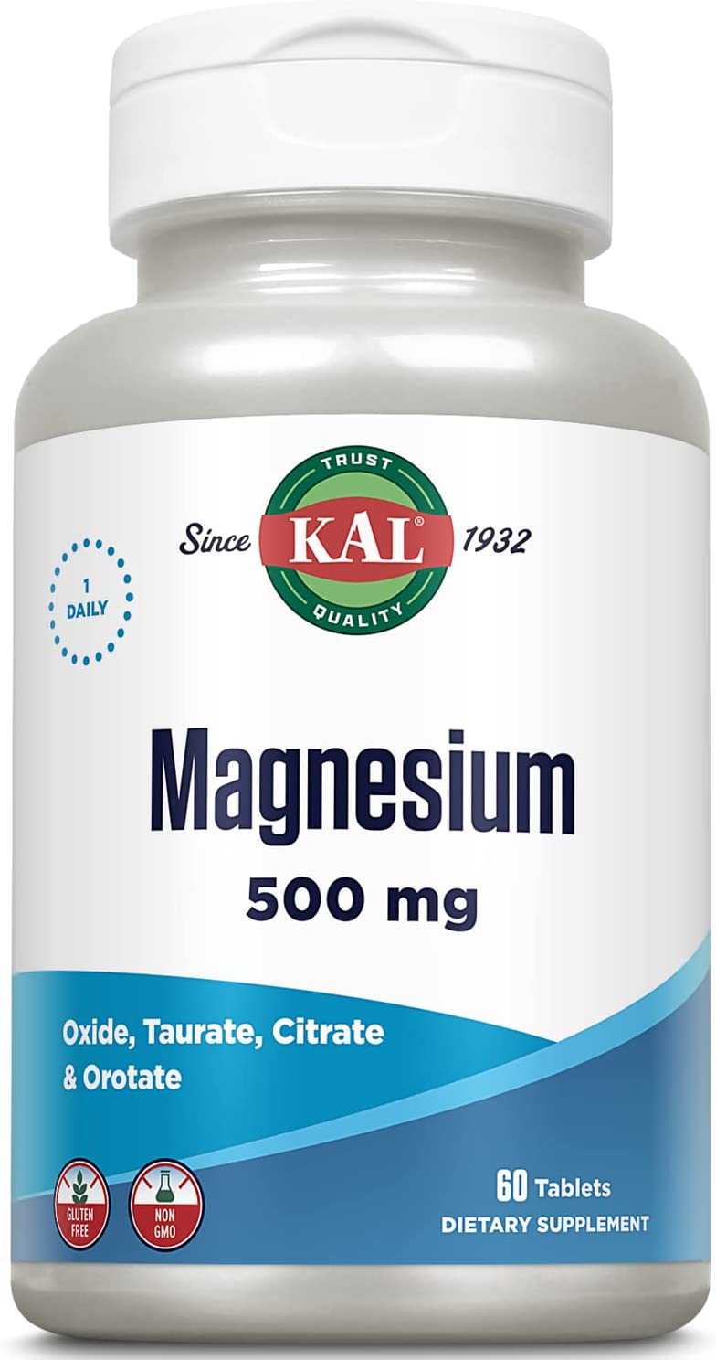 Kal Magnesium Once Daily 60CT Tab-[HealthWay]