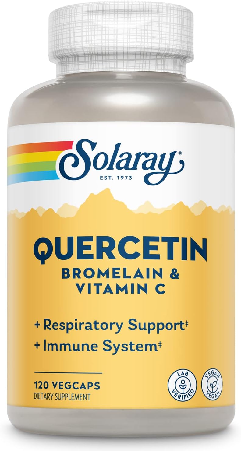 Solaray Quercetin Brom & C 120cp-[HealthWay]