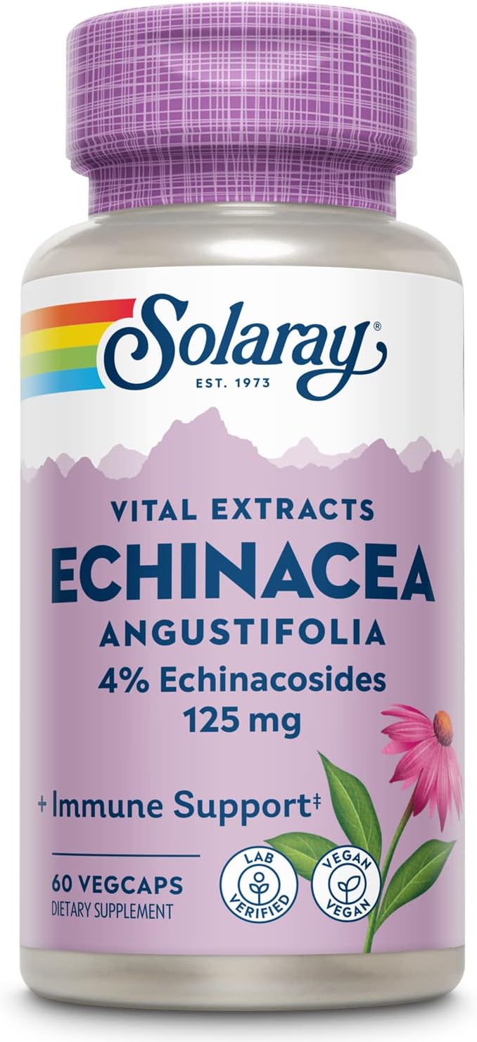 Solaray Echinacea Angustifolia Ext 60cp-[HealthWay]