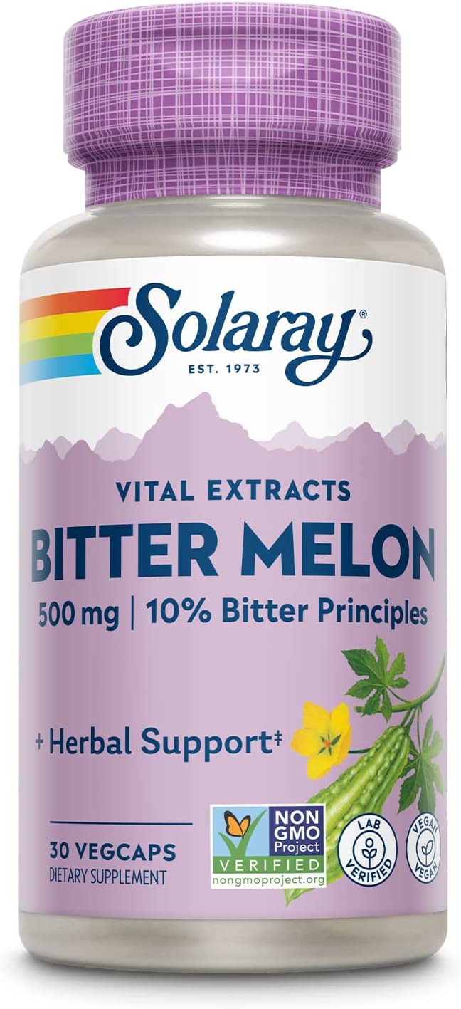 Solaray Bitter Melon Ext 500mg 30cp-[HealthWay]