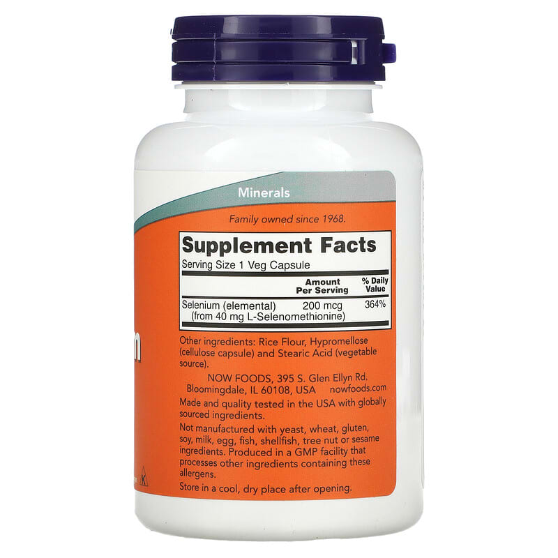 Now Selenium 200mcg YF 180vc-[HealthWay]