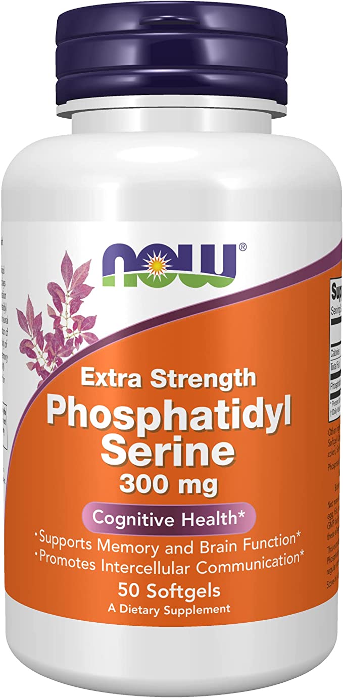 Now Phosphatidyl Serine Extra Strength 50sg
