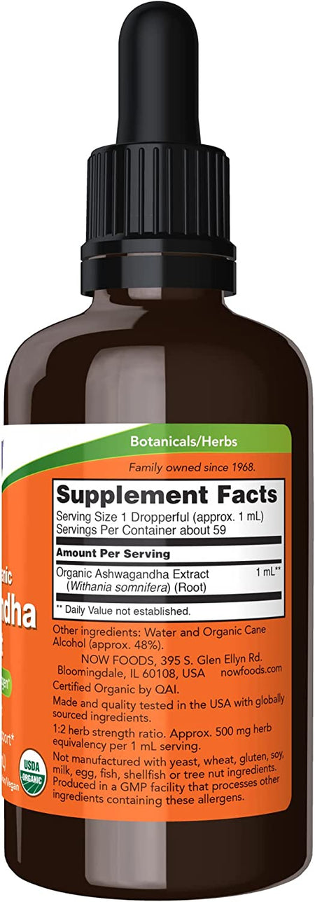 Now Ashwagandha Ext 2oz-[HealthWay]