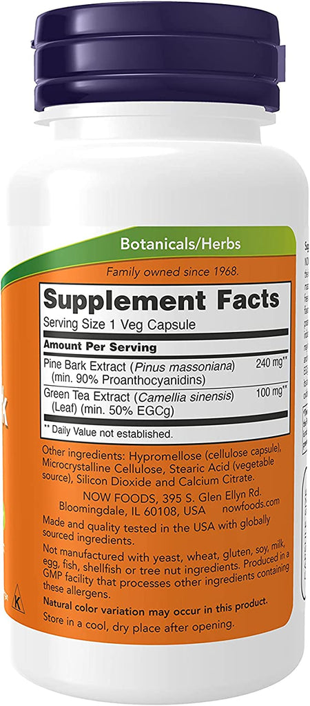 Now Pine Bark Ext 240mg 90vcp-[HealthWay]