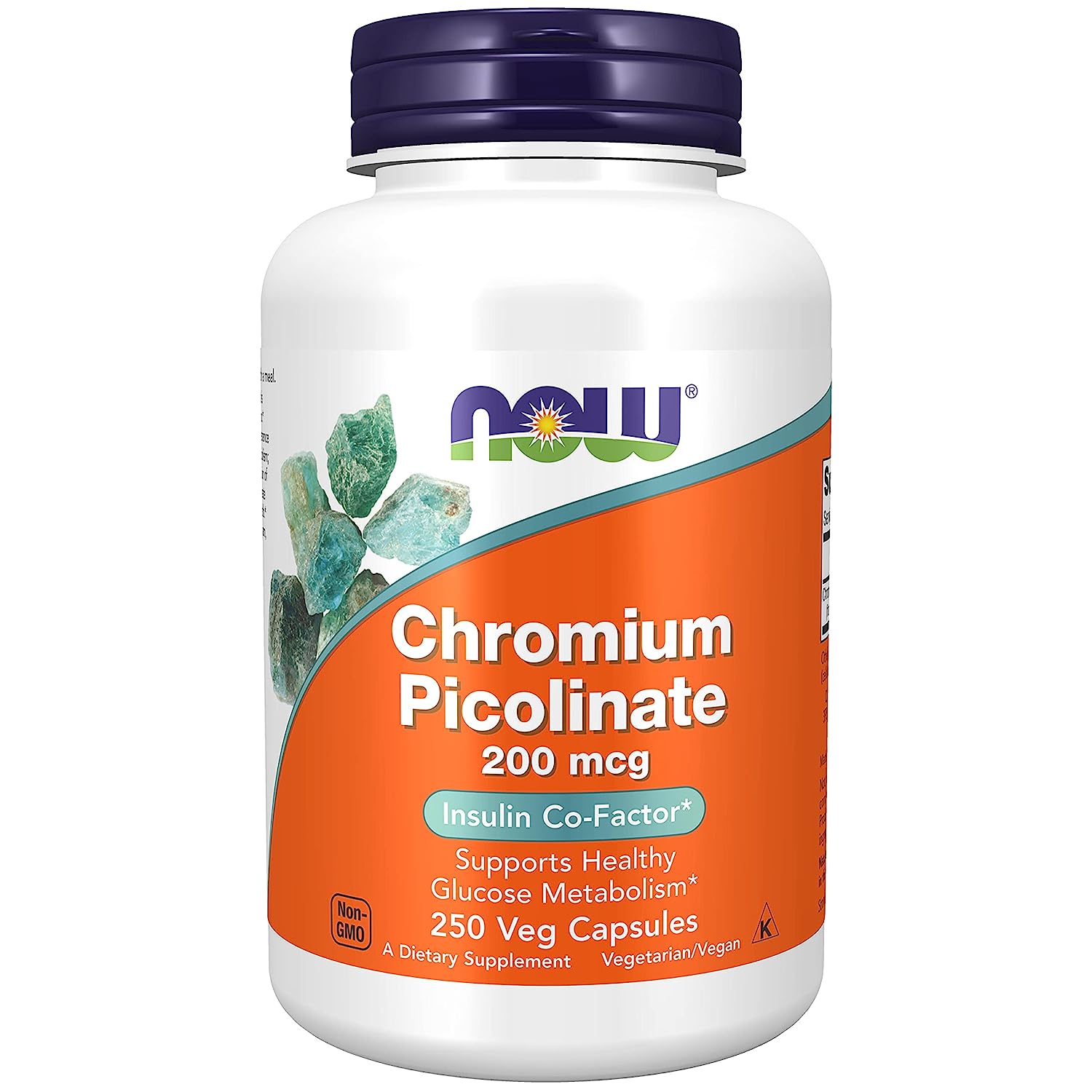 Now Chromium Picolinate 200mg 250cp-[HealthWay]