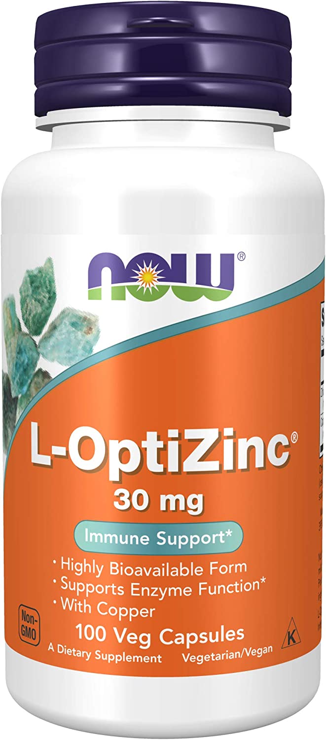 Now Opti L-Zinc 30mg 100cp-[HealthWay]