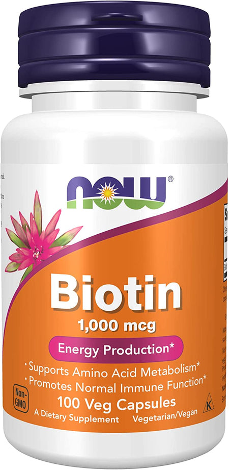 Now Biotin 1000mcg 100cp-[HealthWay]