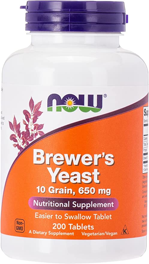 Now Brewers Yeast 650mg 200tb-[HealthWay]