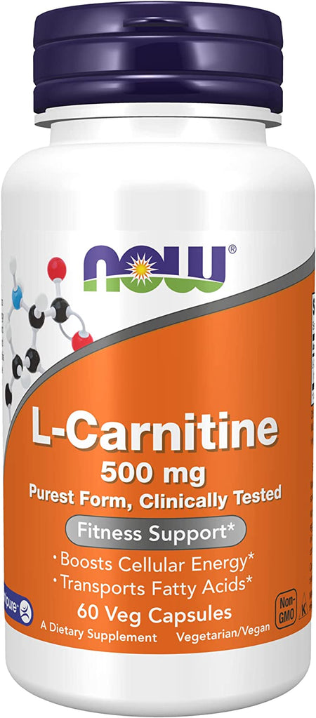 Now L-Carnitine 500mg 60cp-[HealthWay]