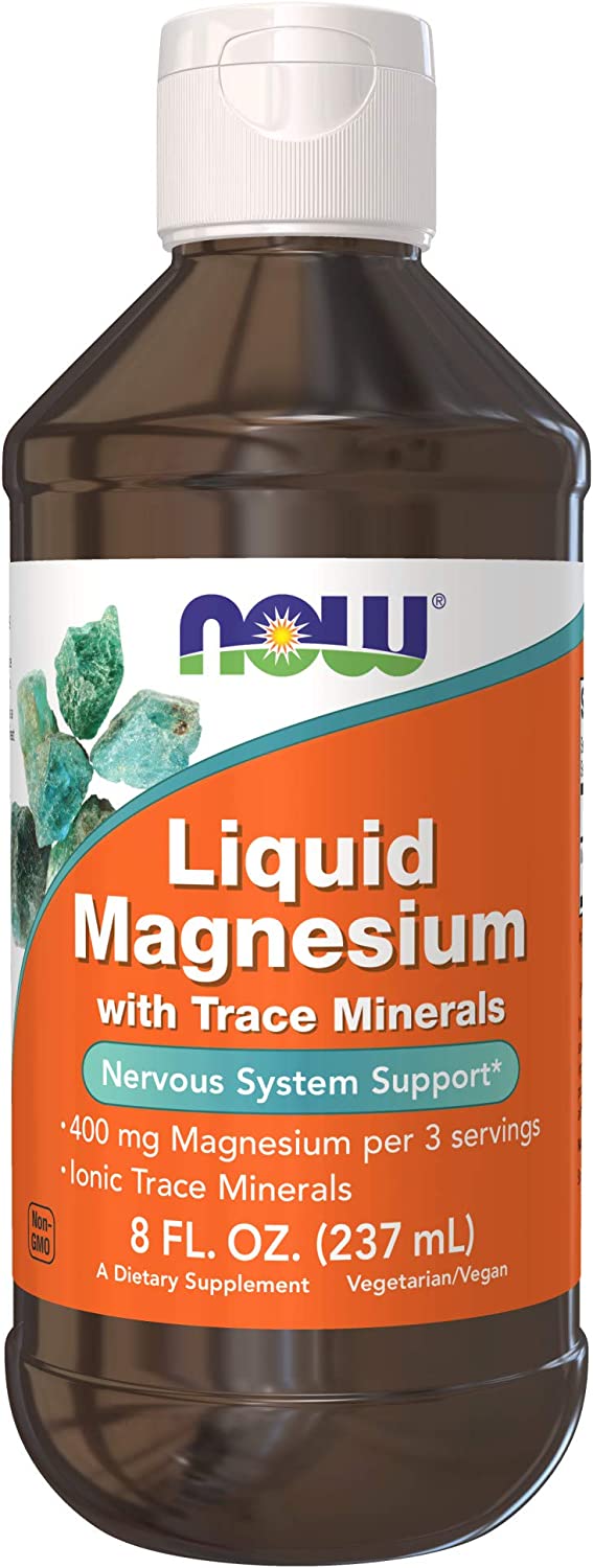 Now Magnesium & Trace Minerals 8oz-[HealthWay]