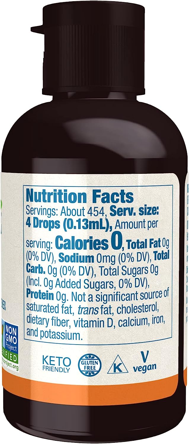 NOW BETTER STEVIA ALCOHOL LIQUID 2 OZ-[HealthWay]