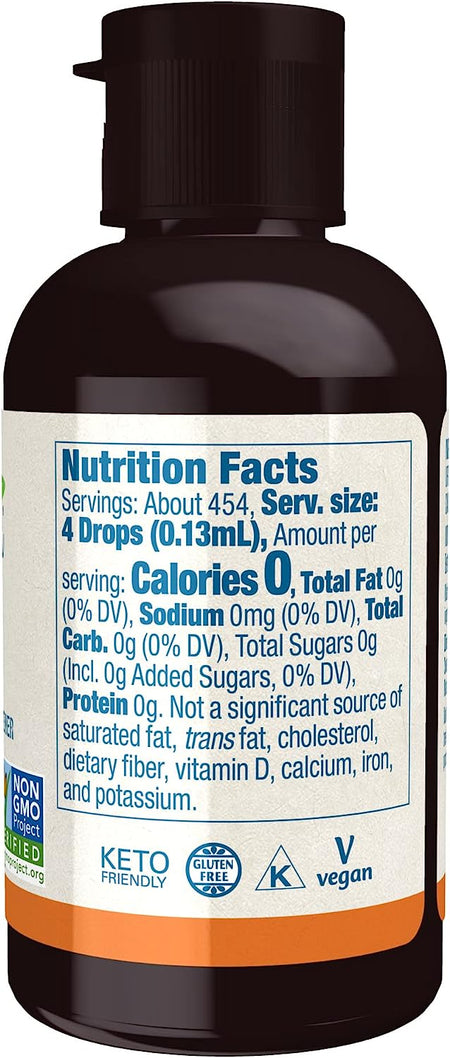 NOW BETTER STEVIA ALCOHOL LIQUID 2 OZ-[HealthWay]