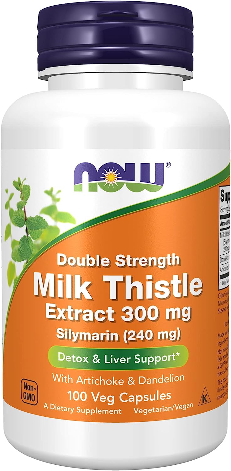 Now MilkThistle 2X 300mg 100cp-[HealthWay]