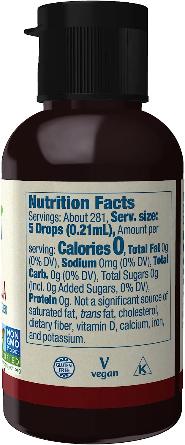 NOW BETTER STEVIA CINN-VANILLA LIQ 2 OZ-[HealthWay]