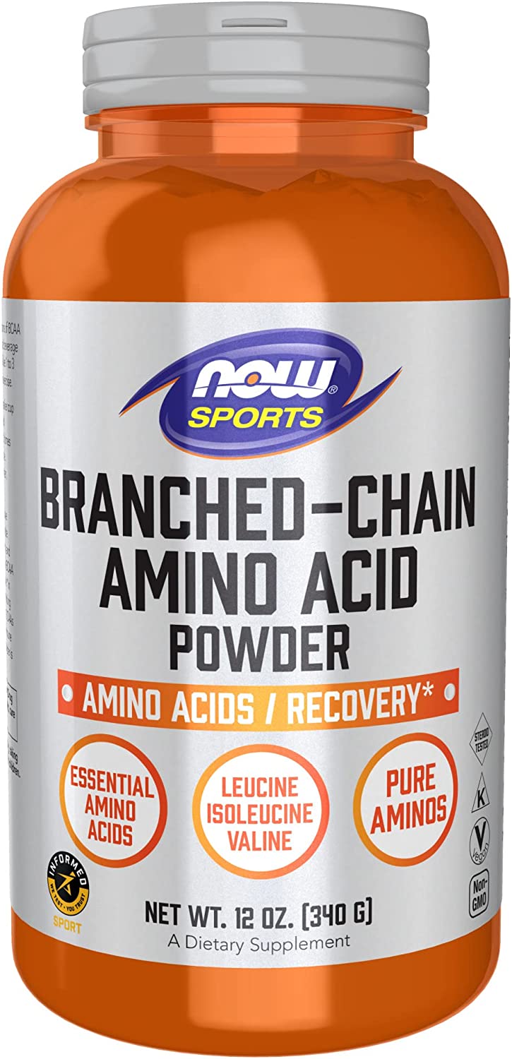 Now Branch Chain Amino Powder 12oz-[HealthWay]