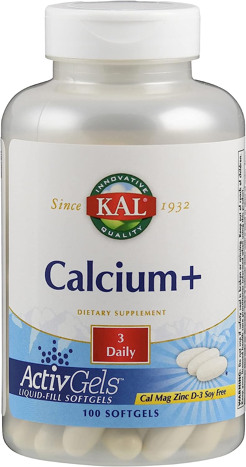 Kal Calcium+Mag,Zinc&D 100sg
