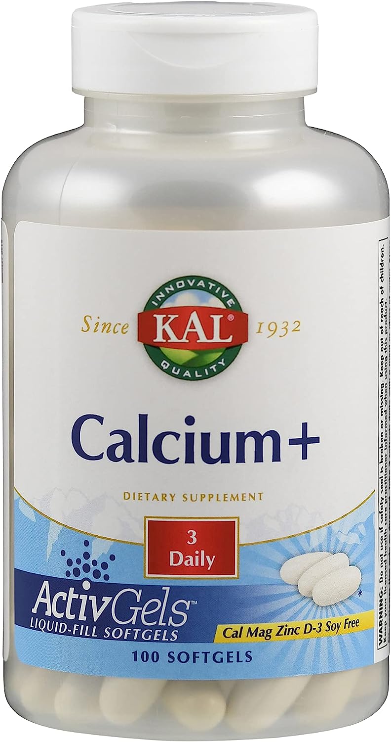 Kal Calcium+Mag,Zinc&D 100sg-[HealthWay]