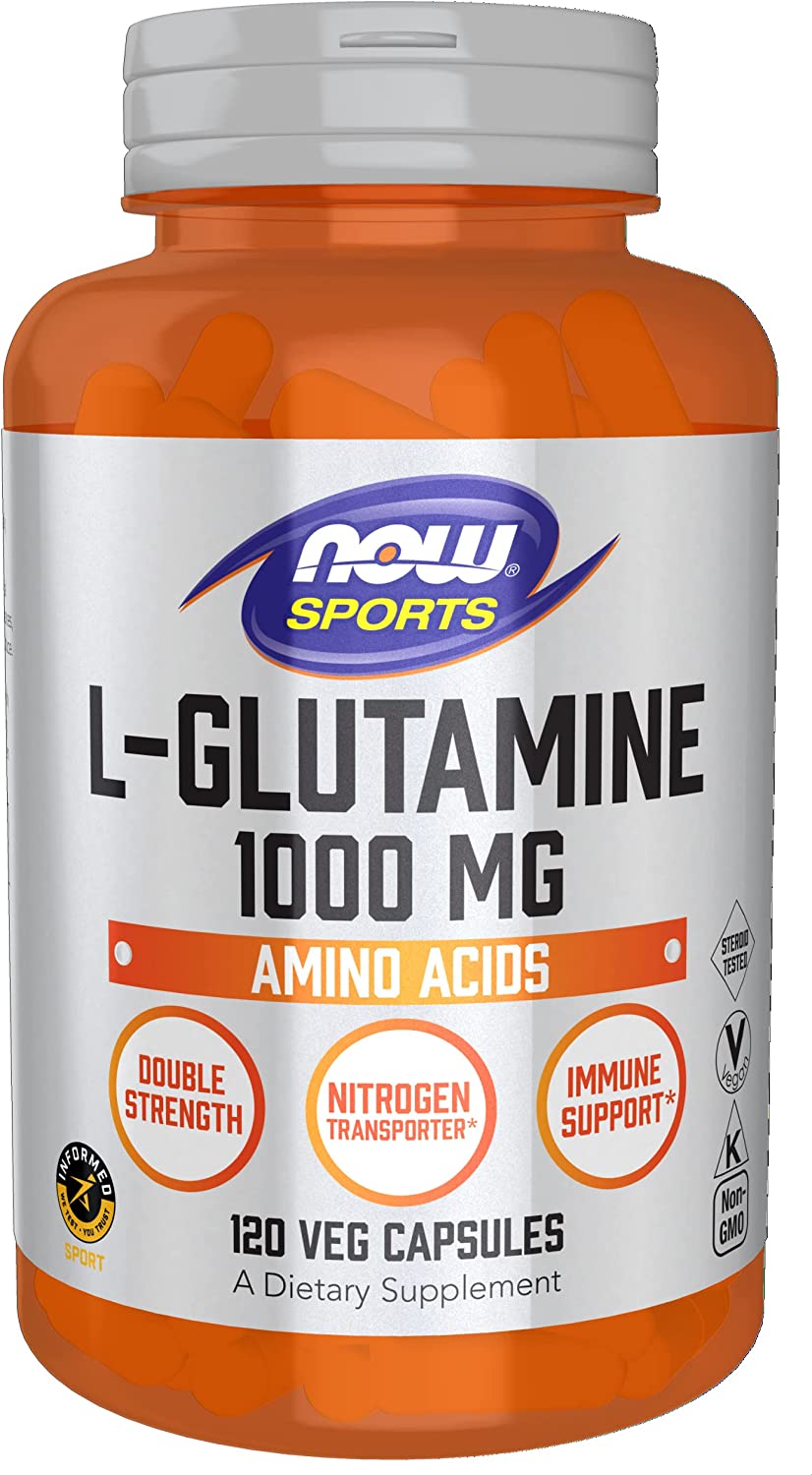 Now L-Glutamine 1000mg 120cp-[HealthWay]