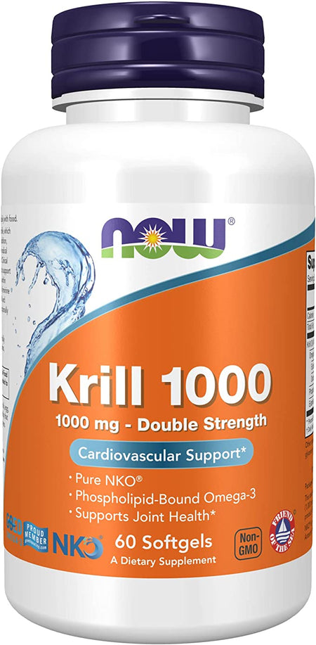 Now Krill 1000mg 60sg-[HealthWay]