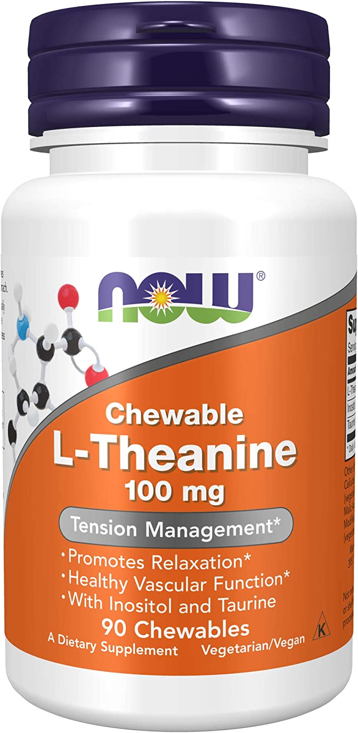Now L-Theanine 100mg 90ch-[HealthWay]