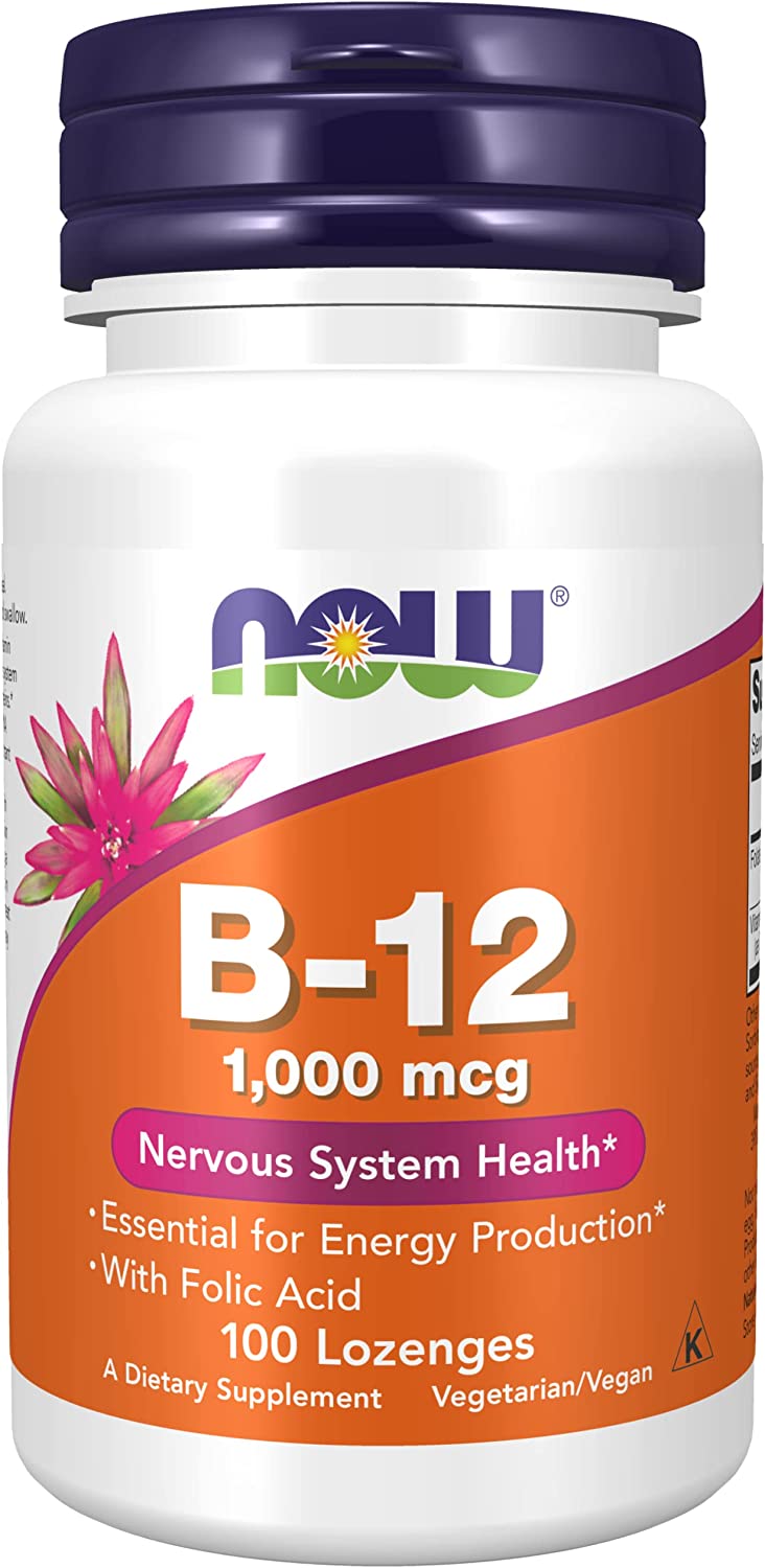 NOW B-12 1000mcg 100 LOZ-[HealthWay]