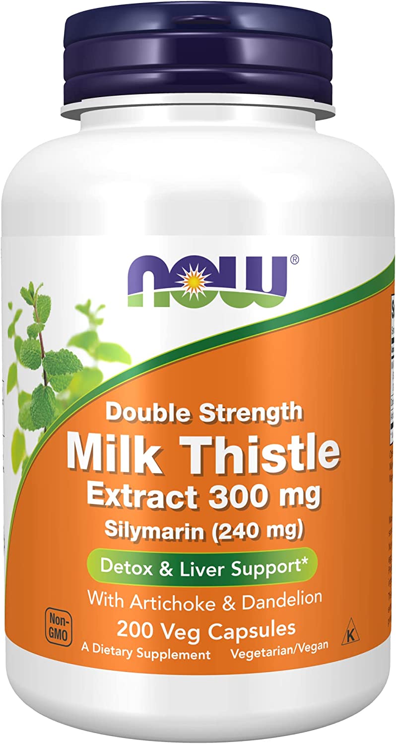 Now MilkThistle2X 300mg 200vc-[HealthWay]