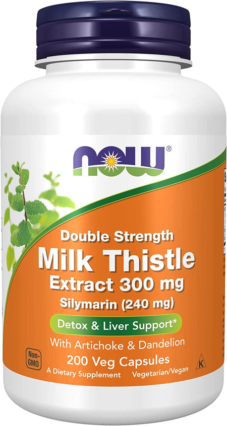 Now MilkThistle2X 300mg 200vc-[HealthWay]