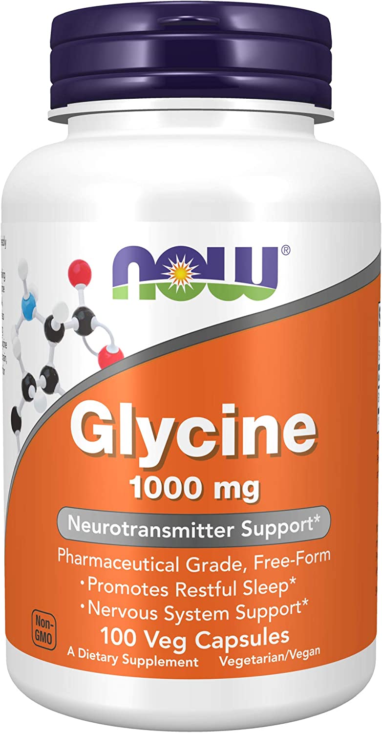 Now Glycine 1000mg 100c-[HealthWay]