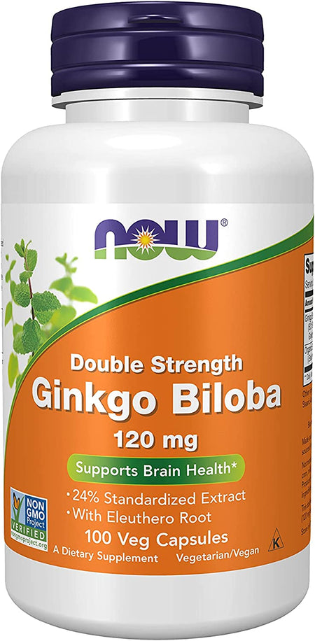 Now Ginkgo Biloba 120mg 100c-[HealthWay]