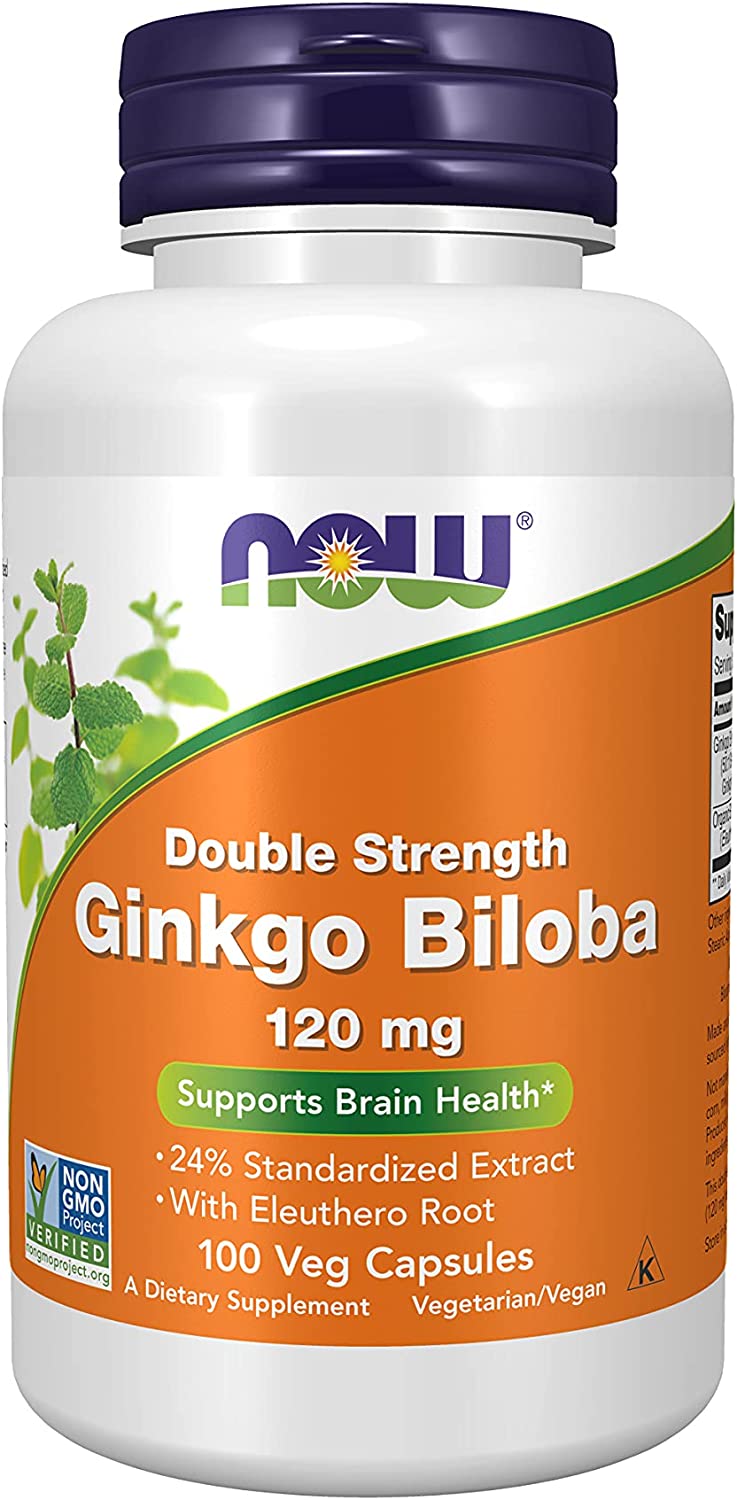 Now Ginkgo Biloba 120mg 100c-[HealthWay]