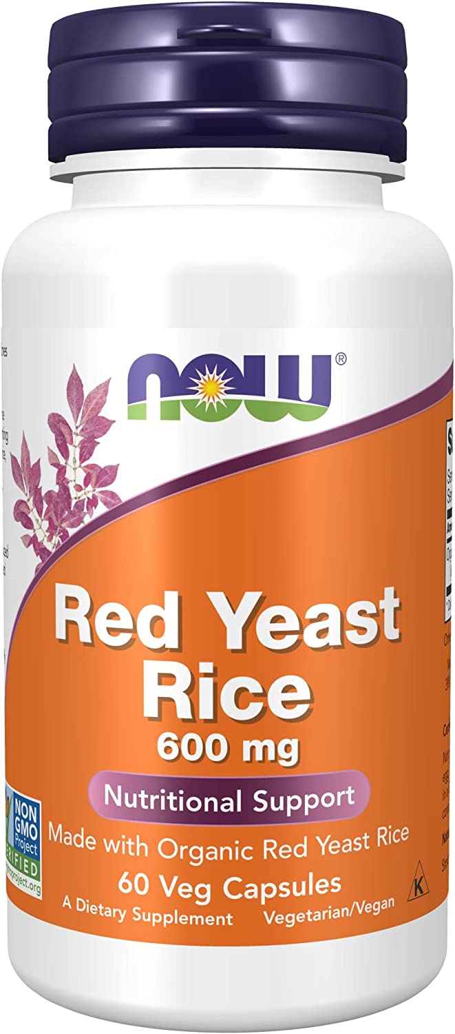 Now Red Yeast Rice 600mg 60cp-[HealthWay]