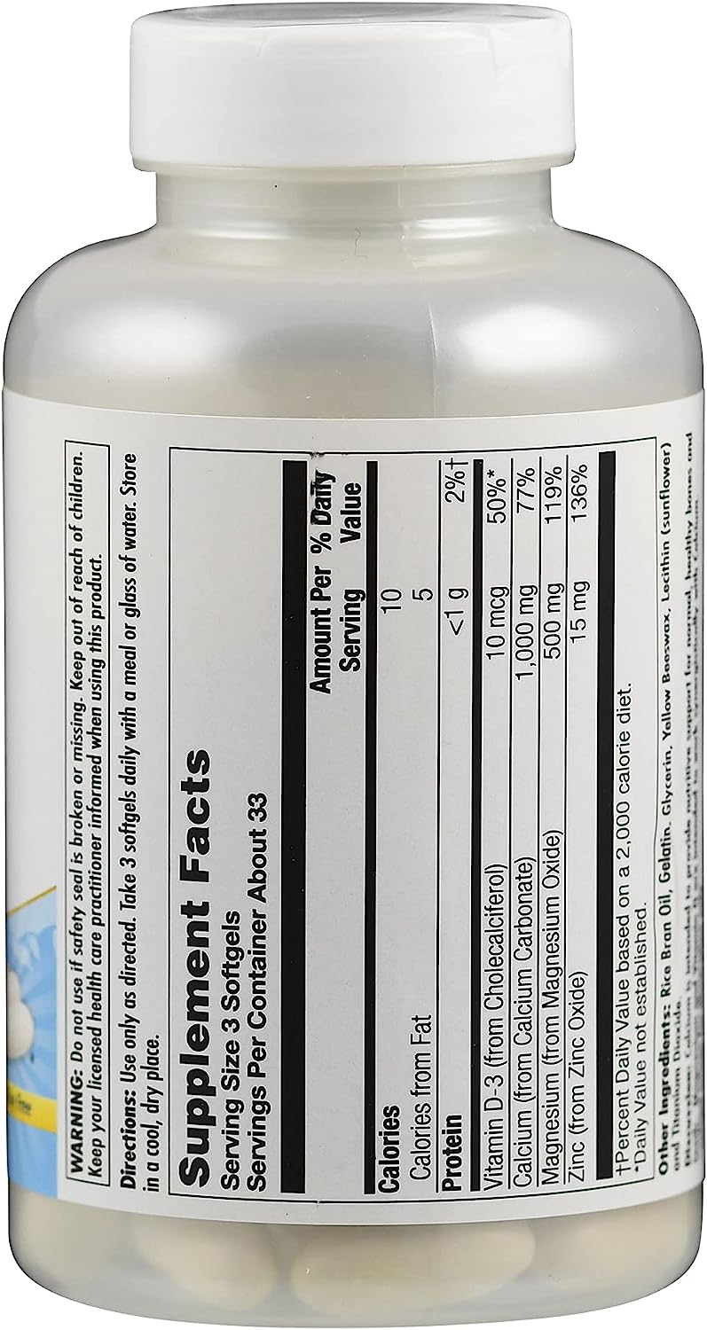 Kal Calcium+Mag,Zinc&D 100sg-[HealthWay]