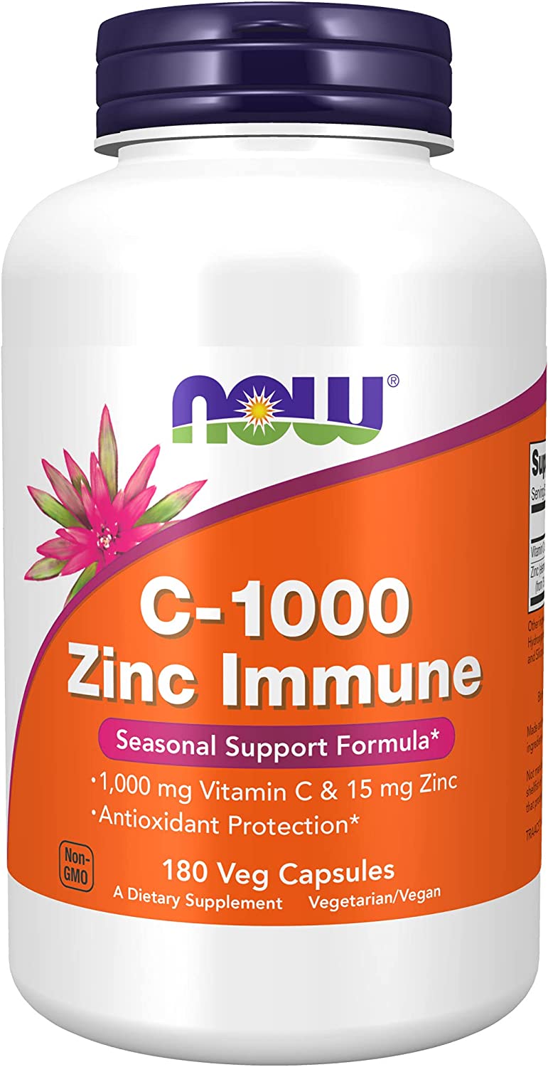 Now C 1000 Zinc Immune 180cp-[HealthWay]