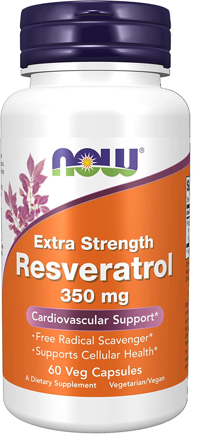 Now Resveratrol 350mg 60vc-[HealthWay]