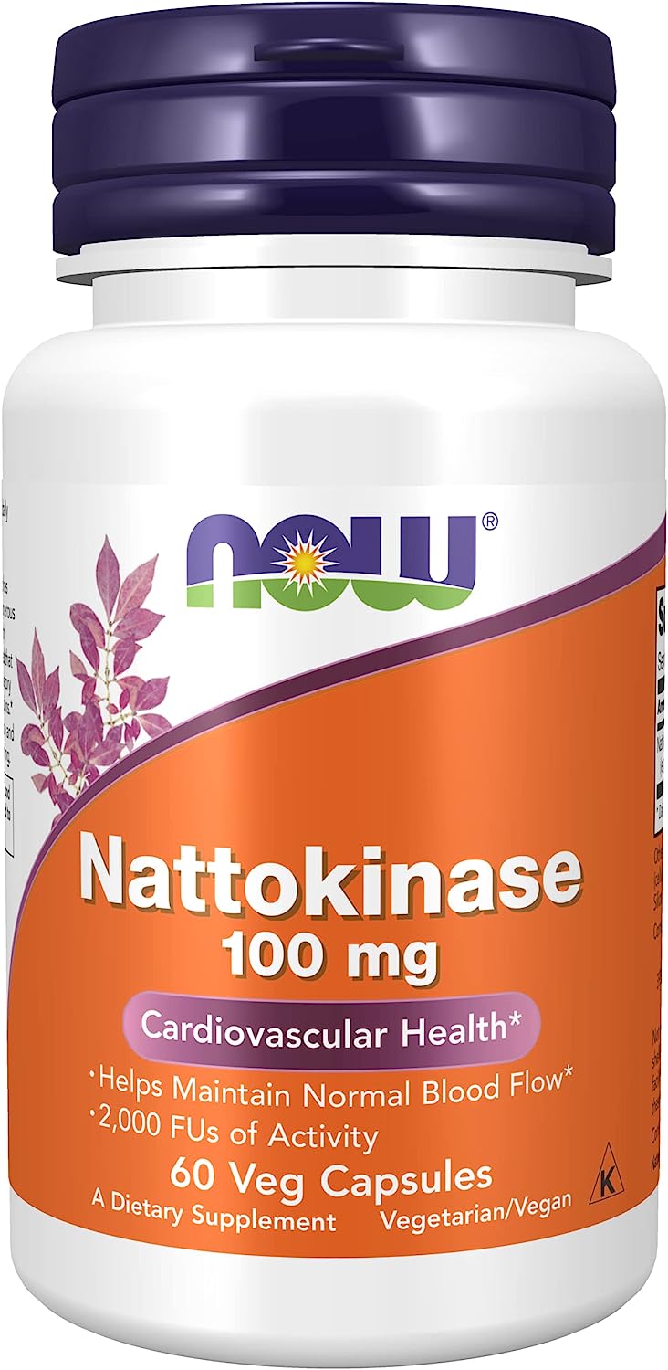 Now Nattokinase 100mg 60vc-[HealthWay]