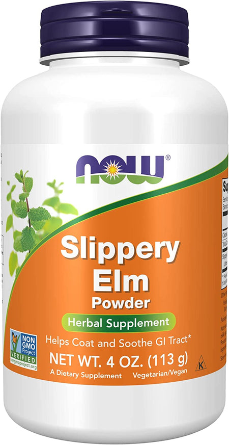Now Slippery Elm Powder 4oz-[HealthWay]