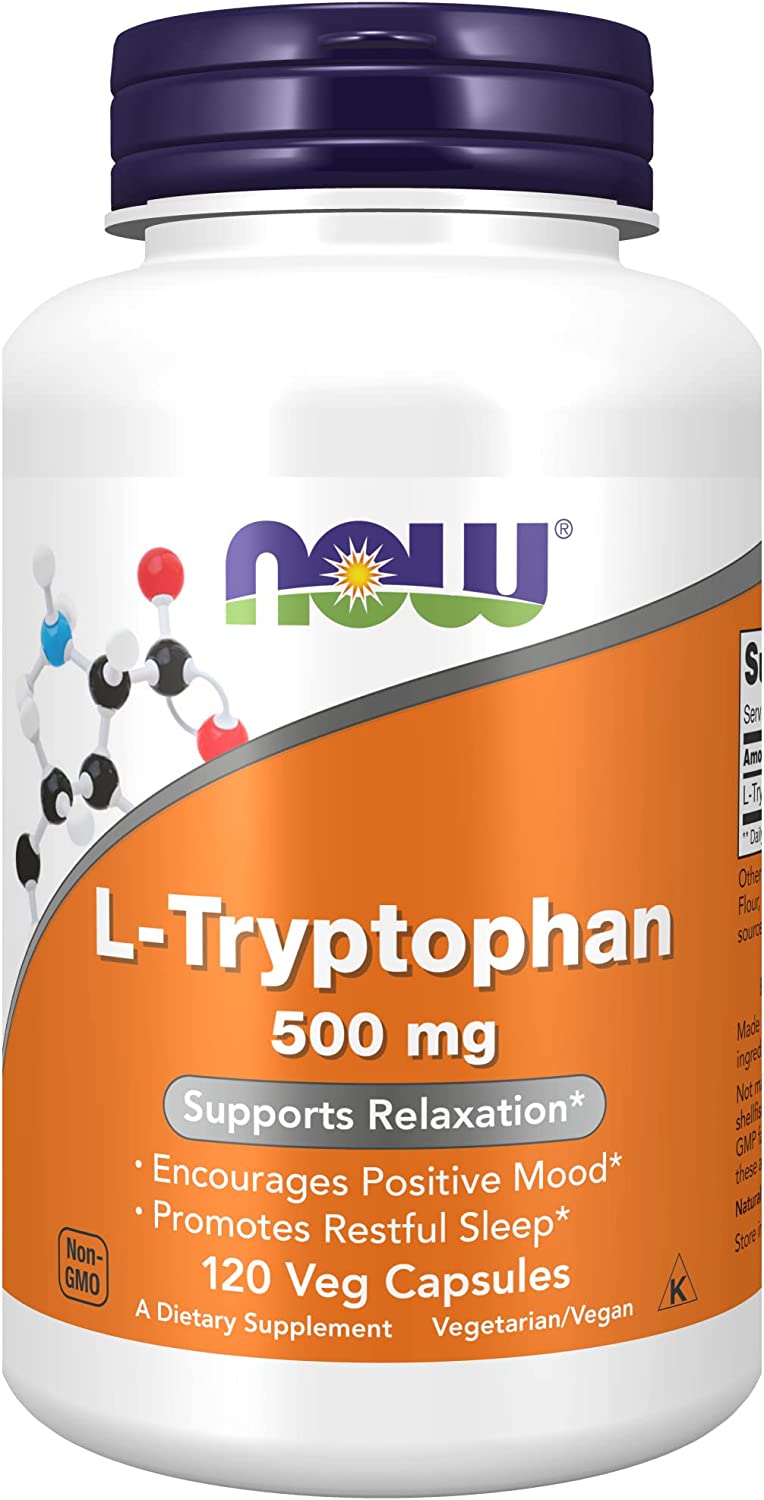 Now L-Tryptophan 500mg 120vc