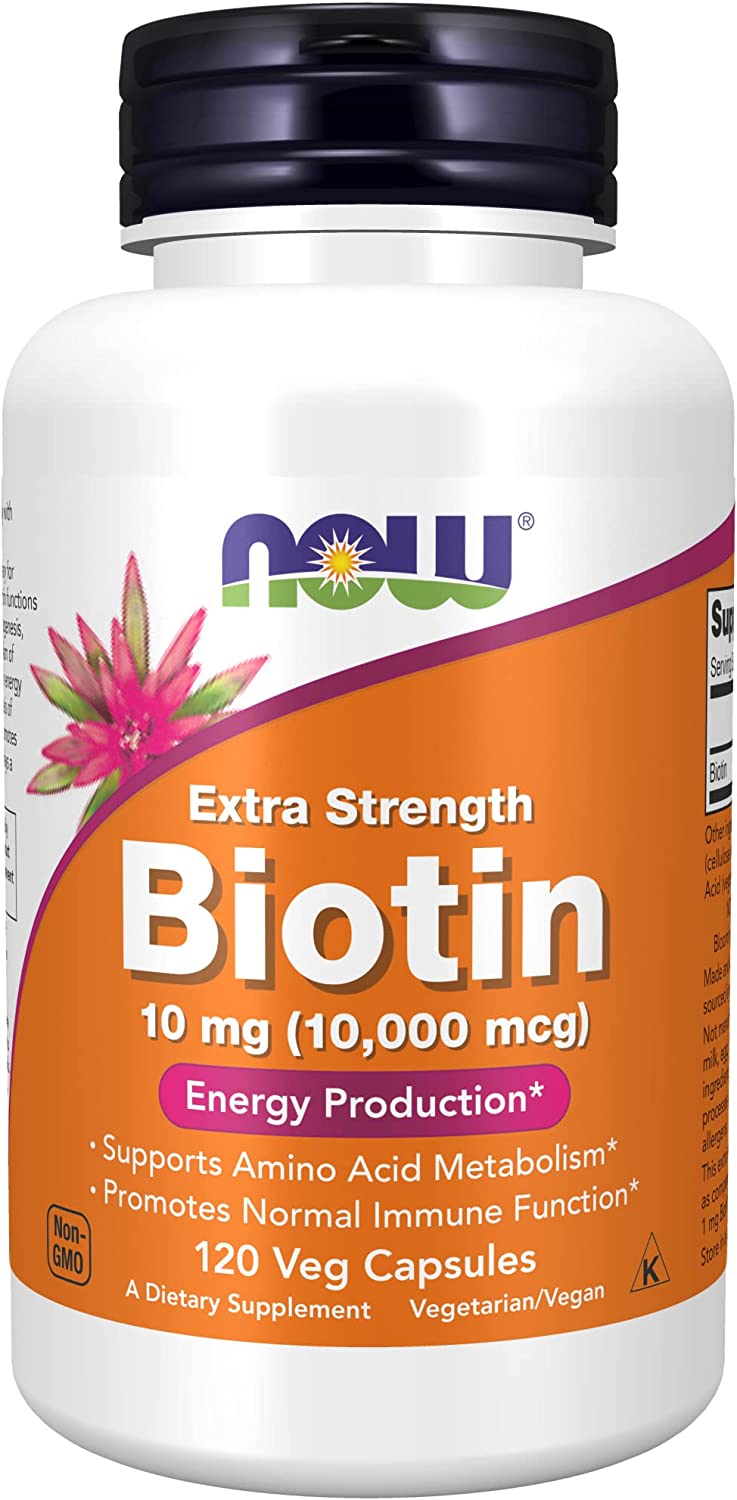Now Biotin 10,000mcg 120vc