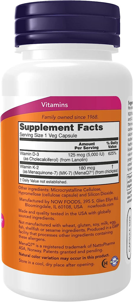 Now Mega D3 & MK7 120cp-[HealthWay]