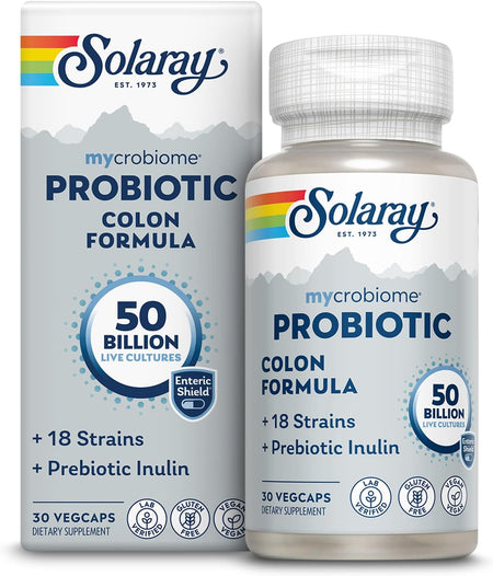 Solaray Probiotic Colon 50b 30c-[HealthWay]
