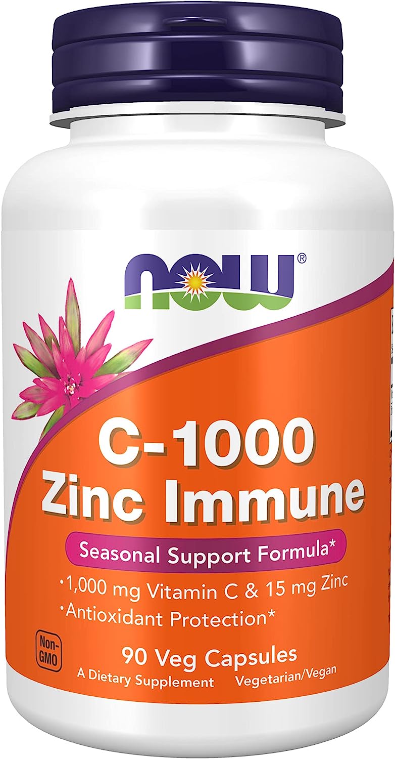 Now C 1000 Zinc Immune 90cp-[HealthWay]