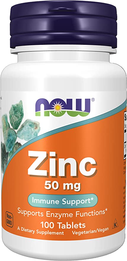 Now Zinc 50mg 100tb-[HealthWay]